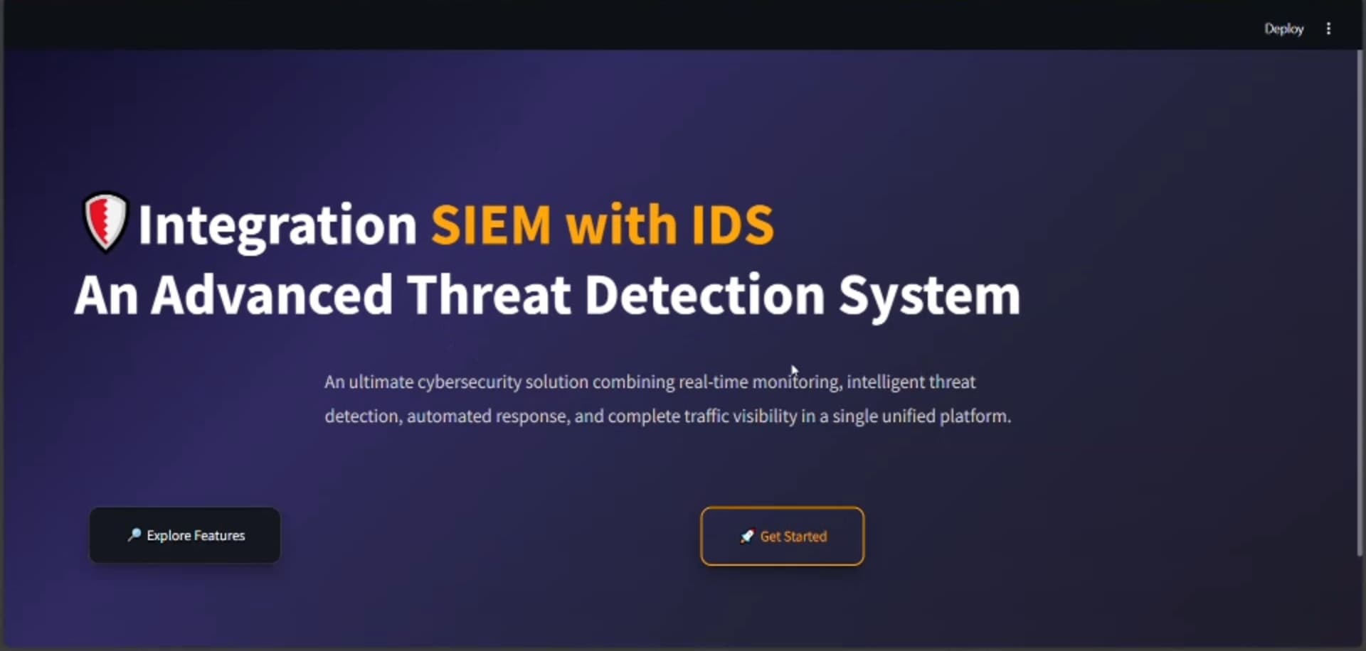 Integration of SIEM with IDS