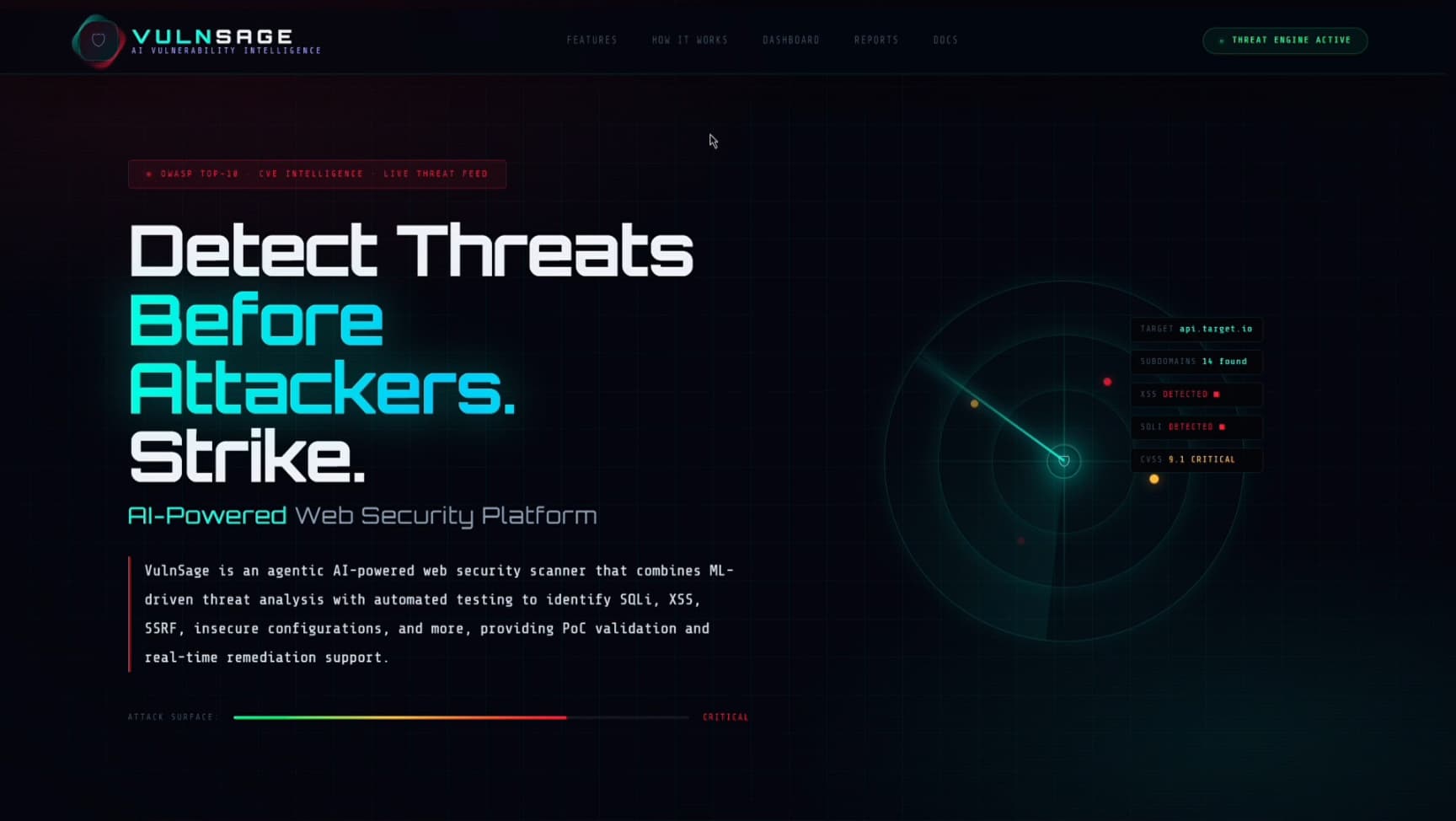 VulnSage – AI Powered Vulnerability Scanner